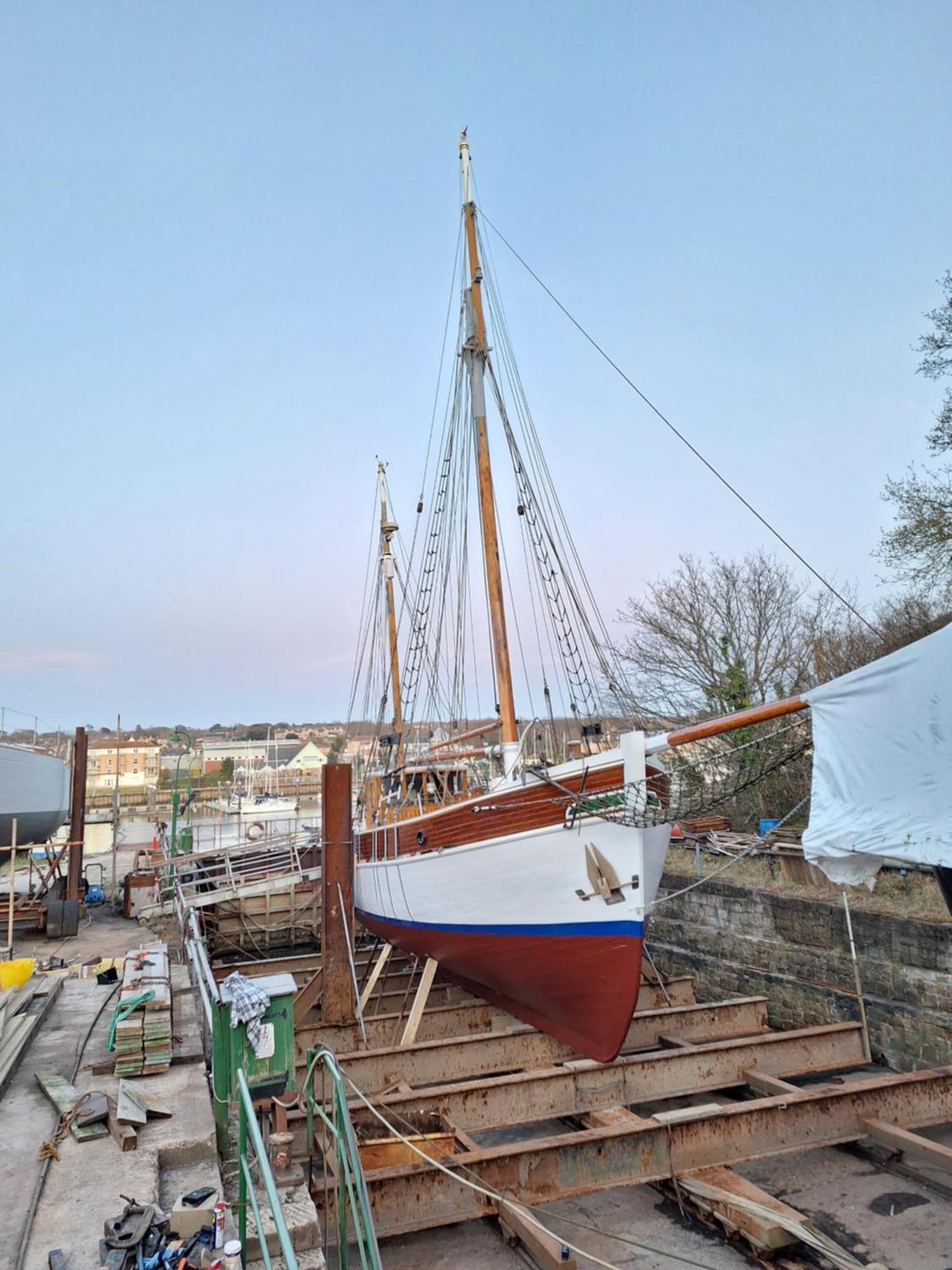 东考斯 Historic Wooden Ship 'Ursula'酒店 外观 照片